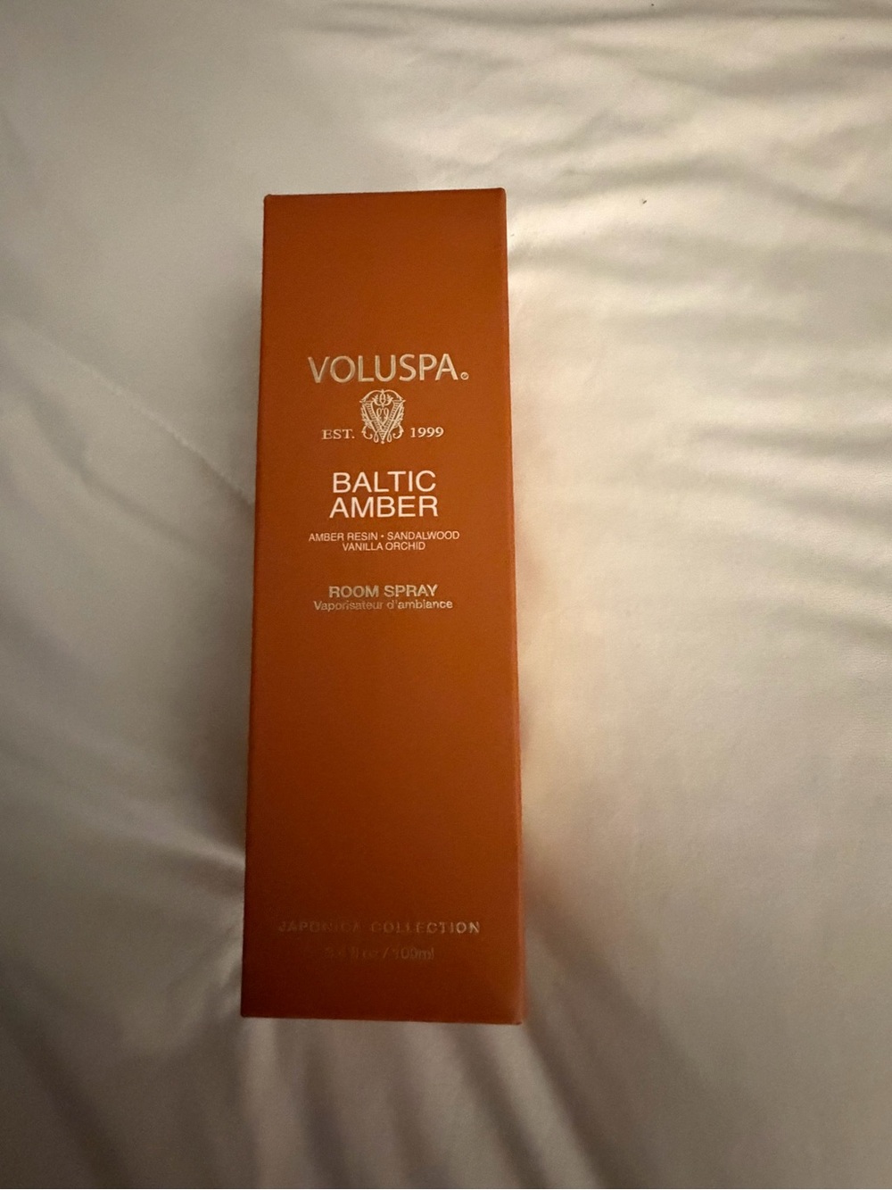 Voluspa Baltic Amber Room Spray - Amber Brown Orange
